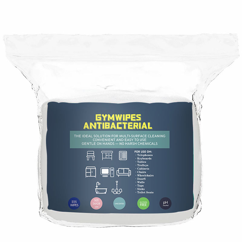 Gym Antibacterial Wipes – Alcohol-Free, Hypoallergenic, Large Bucket Sanitizing Wipes