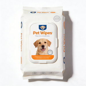 Fragrance Free Daily Cleaning Dog Wipes Deodorizing Pet Wet Wipes for Dogs & Cats