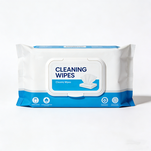 OEM Supported Streak Free Multi Surface Household Cleaning Wet Wipes for Kitchen