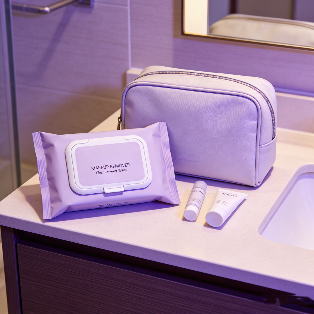 Anti-Aging and Brightening Facial Wipes Moisturizing Makeup Remover Face Wipes