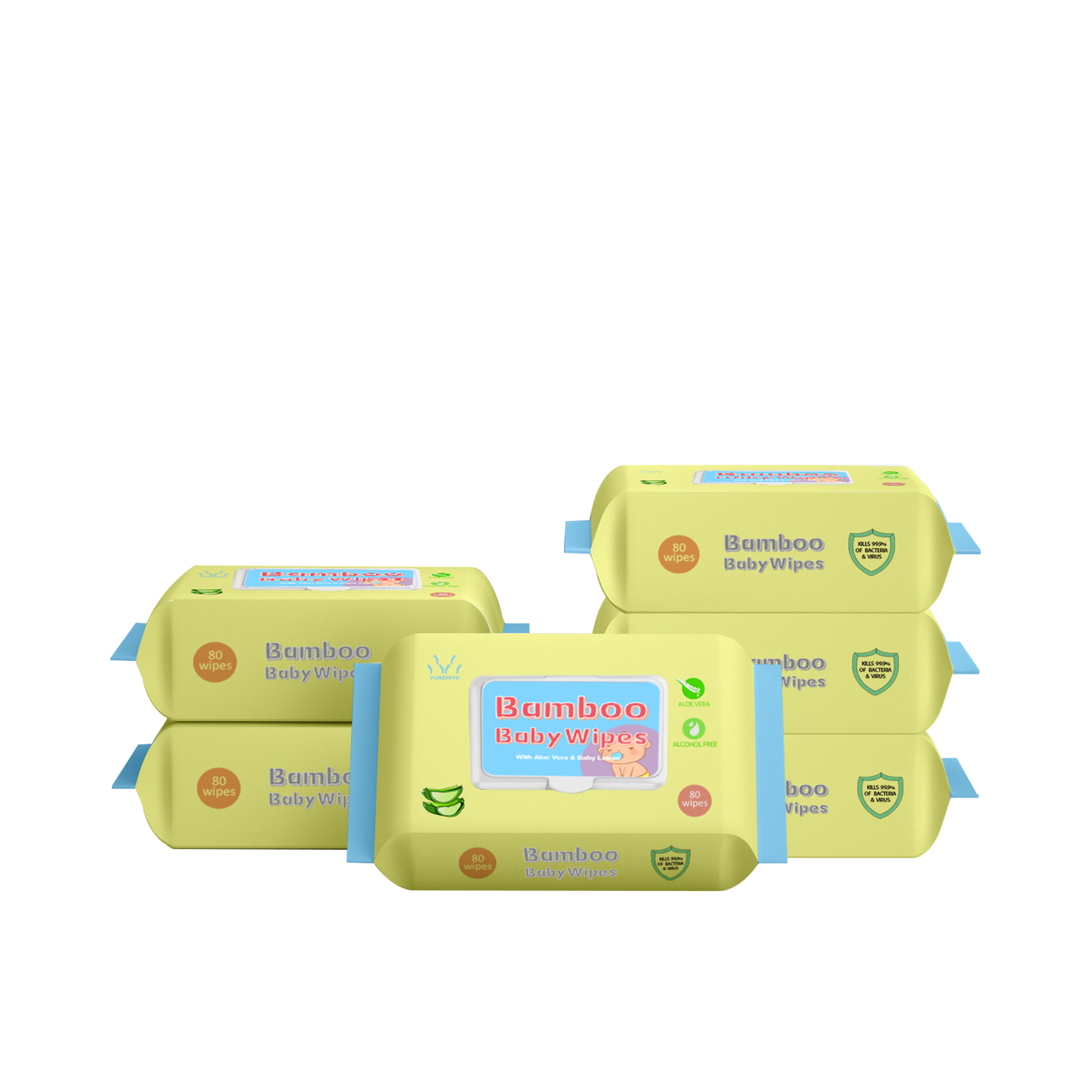 Wholesale Bamboo Fiber Baby Wipes – Biodegradable, Soft & Hypoallergenic
