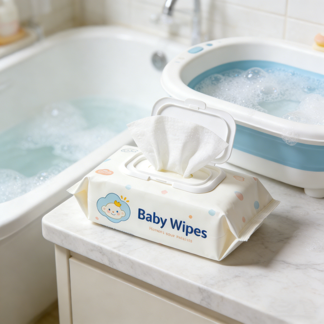 Alcohol Free Cleaning Wipes Hypoallergenic Multi Use Baby Wipes for Sensitive Skin