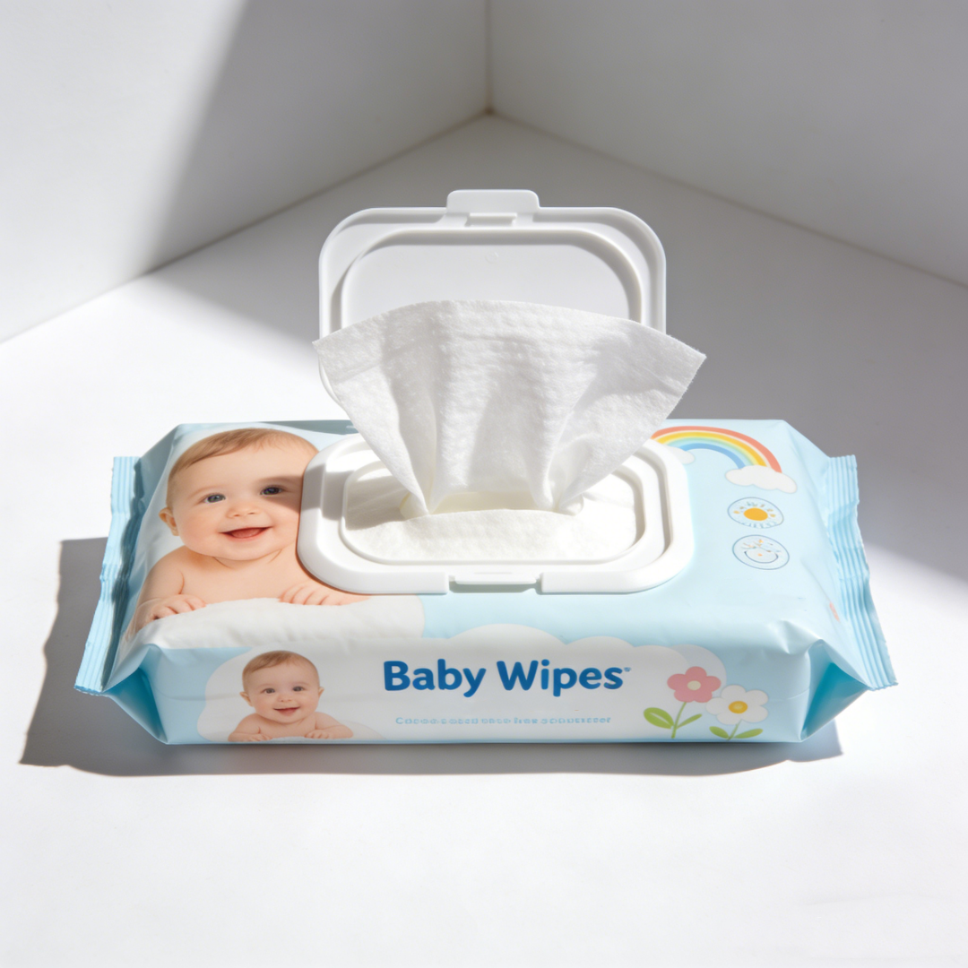 Hypoallergenic Daily Hygiene Wipes 100% Biodegradable Extra Thick Baby Wet Wipes