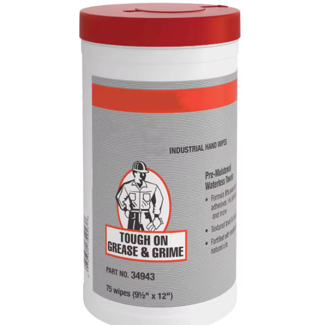 High Quality Heavy Duty Wipes Degreasing and Waterless Cleaning Industrial Wet Wipes