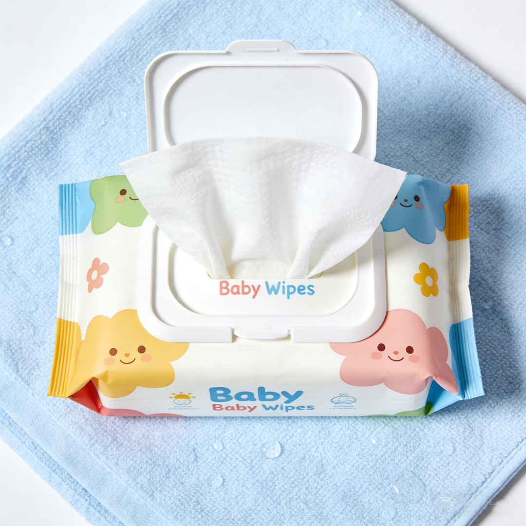 Unscented and Hypoallergenic Soft Water Wipes 100% Plant Based Baby Wipes