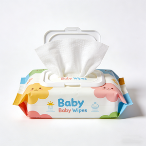 Unscented and Hypoallergenic Soft Water Wipes 100% Plant Based Baby Wipes