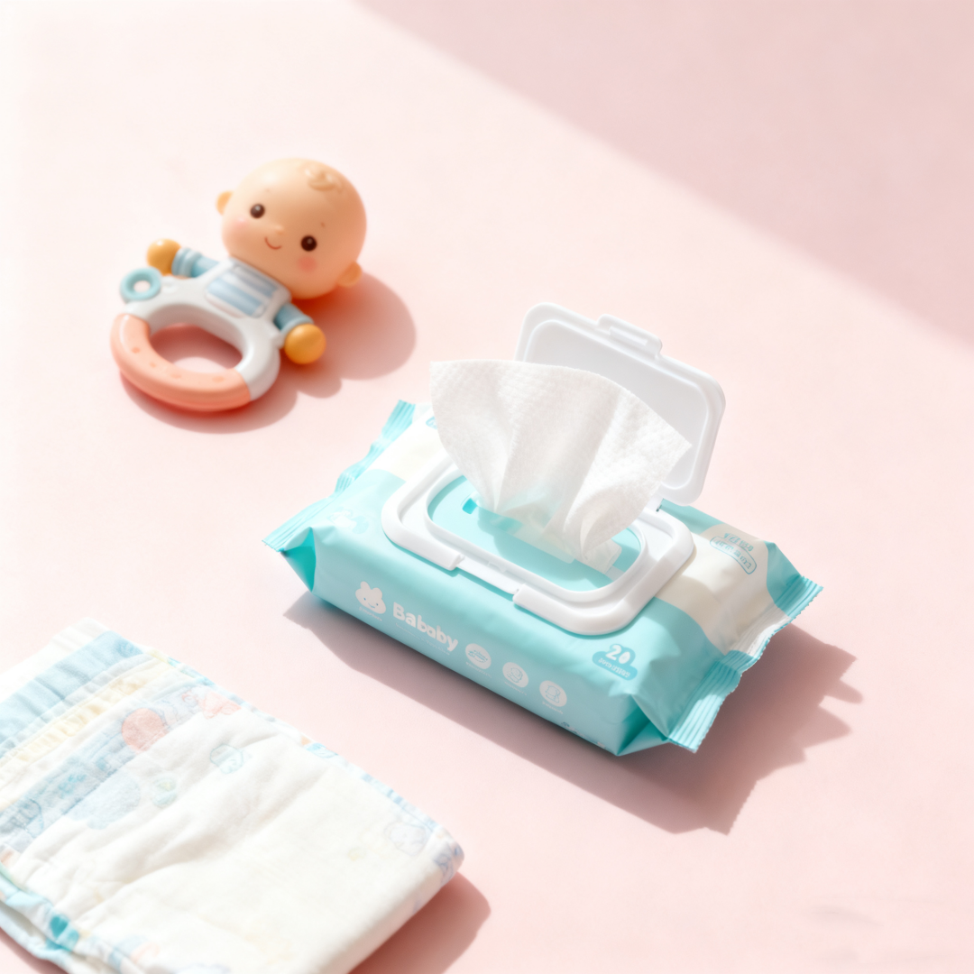 100% Biodegradable Baby Wet Wipes High Quality Ultra Soft Natural Organic Bamboo Wipes for Cleaning