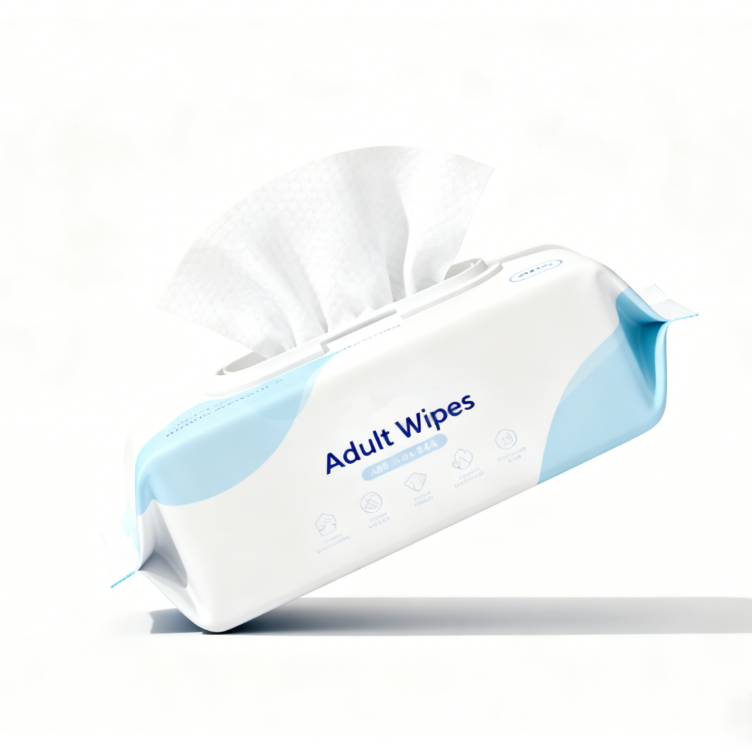 Extra Large Shower Wipes Biodegradable Rinse Free Body Wet Wipes for Adults