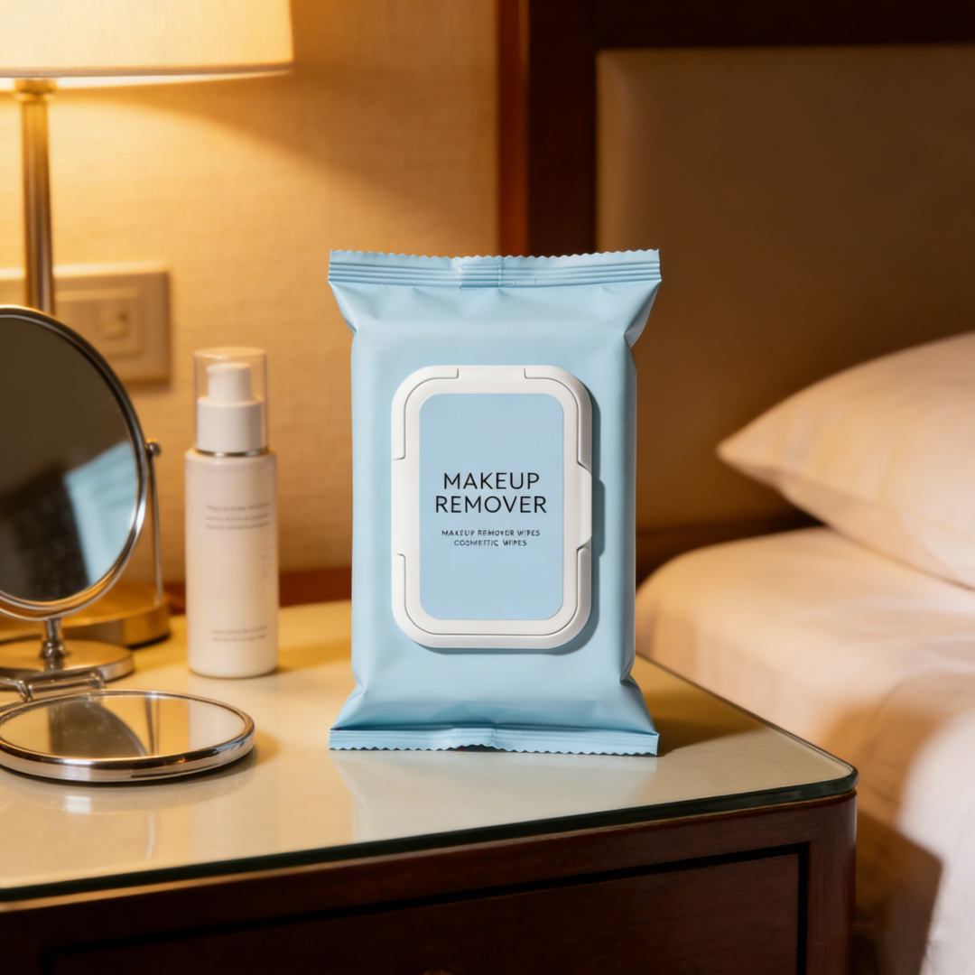 Hydrating Skin Facial Wipes Gentle Makeup Remover Wipes for Nighttime Skincare