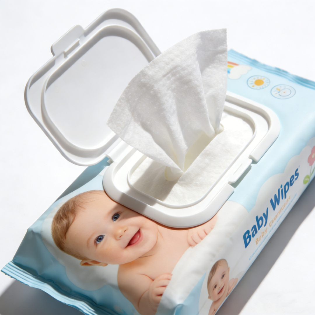 Hypoallergenic Daily Hygiene Wipes 100% Biodegradable Extra Thick Baby Wet Wipes