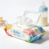 Unscented and Hypoallergenic Soft Water Wipes 100% Plant Based Baby Wipes