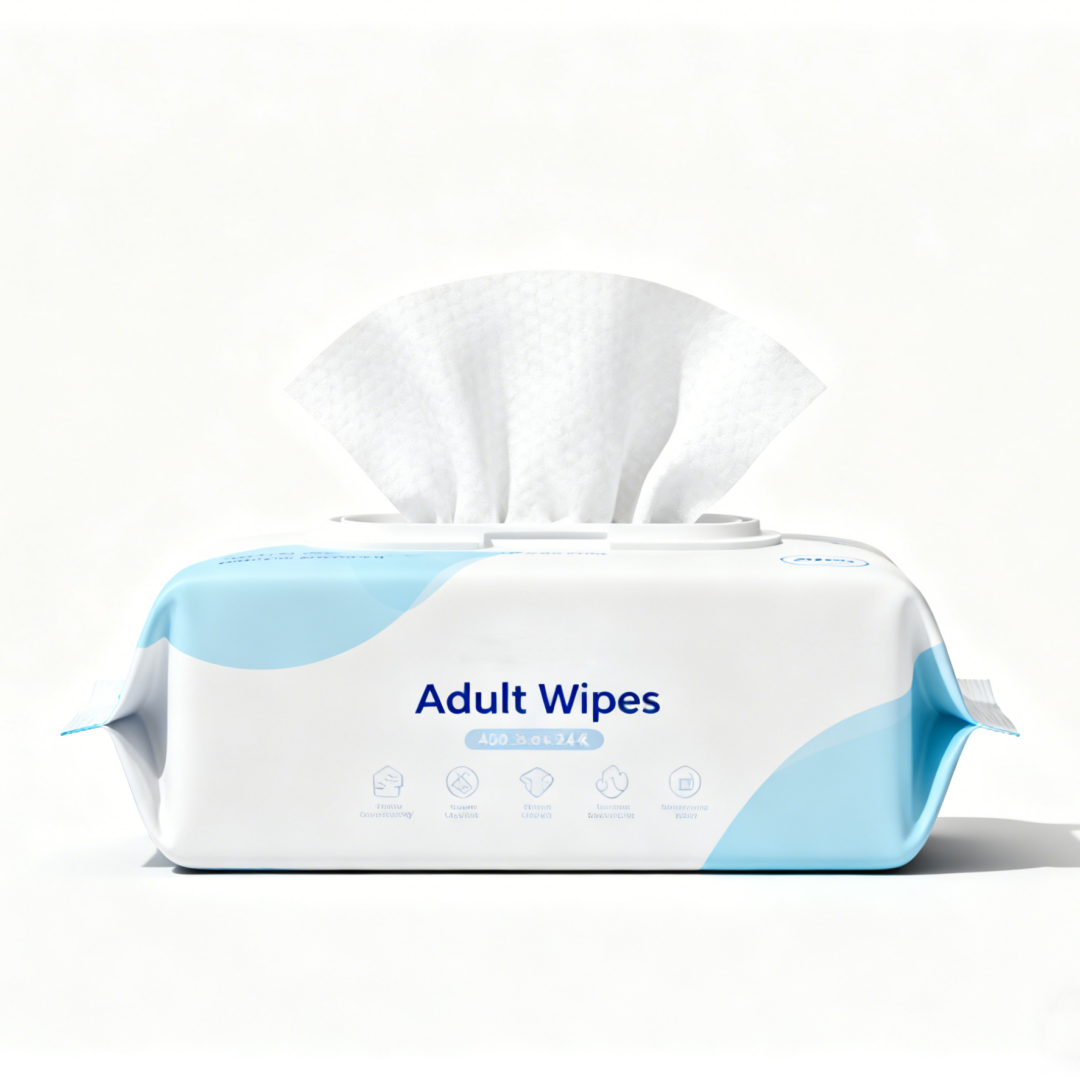 Extra Large Shower Wipes Biodegradable Rinse Free Body Wet Wipes for Adults