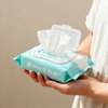 100% Biodegradable Baby Wet Wipes High Quality Ultra Soft Natural Organic Bamboo Wipes for Cleaning