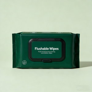 Customized PH Balanced Flushable Wipes Plant Based Wet Butt Wet Wipes for Adults