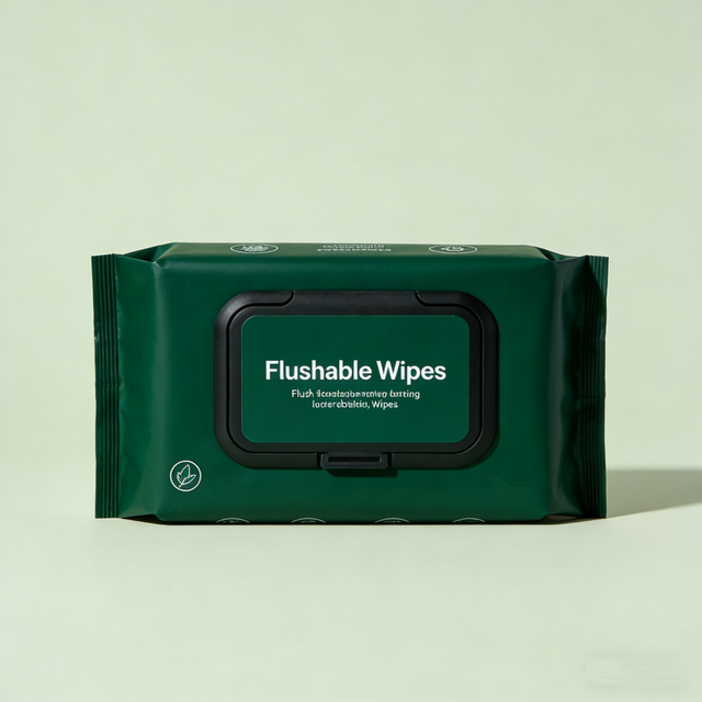 Customized PH Balanced Flushable Wipes Plant Based Wet Butt Wet Wipes for Adults