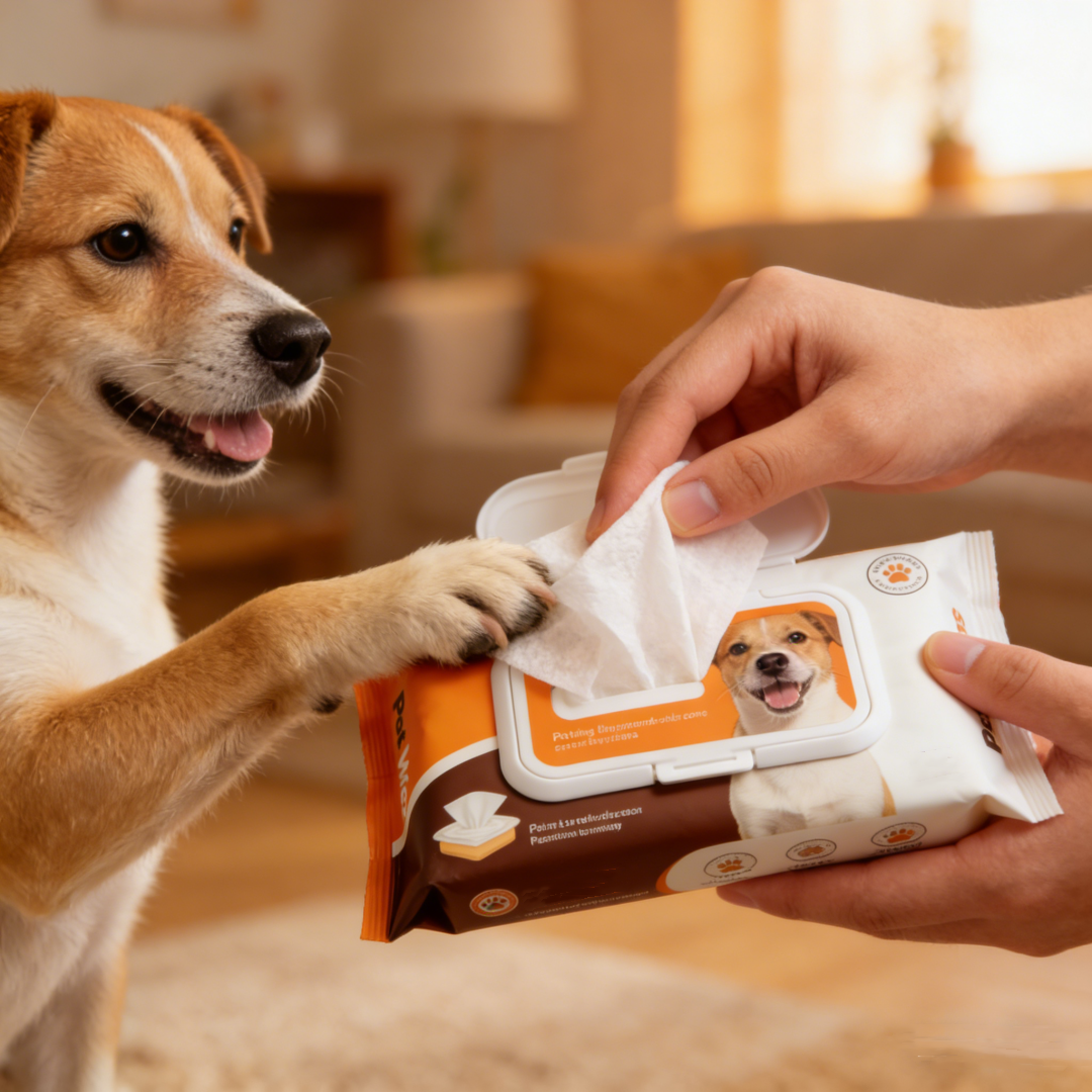 Ultra Soft Non-Irritating Dog Wipes Removes Dirt and Odor Pet Cleaning Wipes