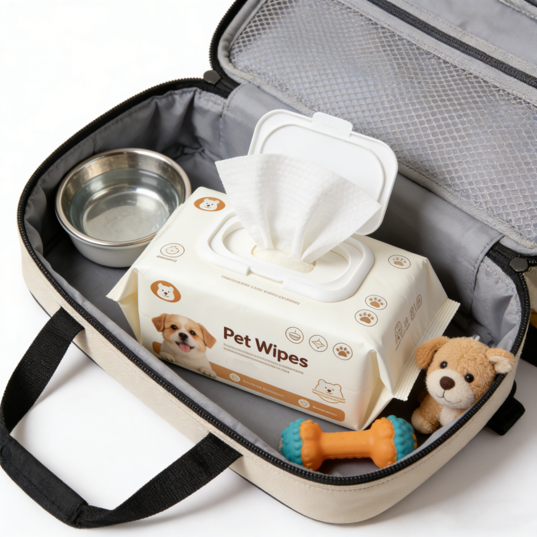 Premium Fragrance Free Dog Wipes Hypoallergenic Deodorizing Pet Grooming Wipes