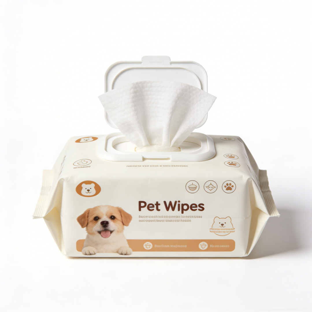 Premium Fragrance Free Dog Wipes Hypoallergenic Deodorizing Pet Grooming Wipes