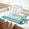 100% Biodegradable Baby Wet Wipes High Quality Ultra Soft Natural Organic Bamboo Wipes for Cleaning