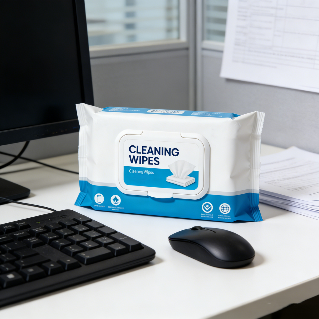 OEM Supported Streak Free Multi Surface Household Cleaning Wet Wipes for Kitchen