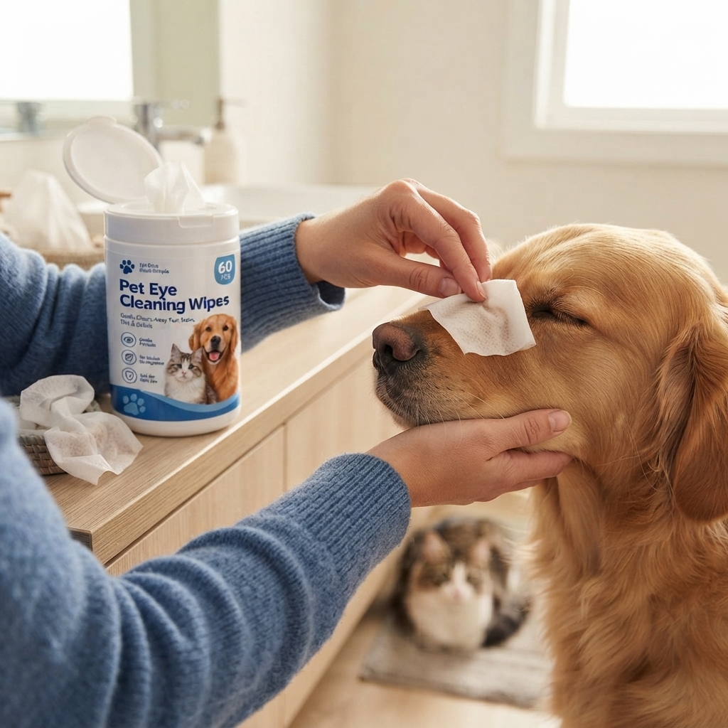 Specialized Pet Eye Cleaning Wipes for Dogs And Cats