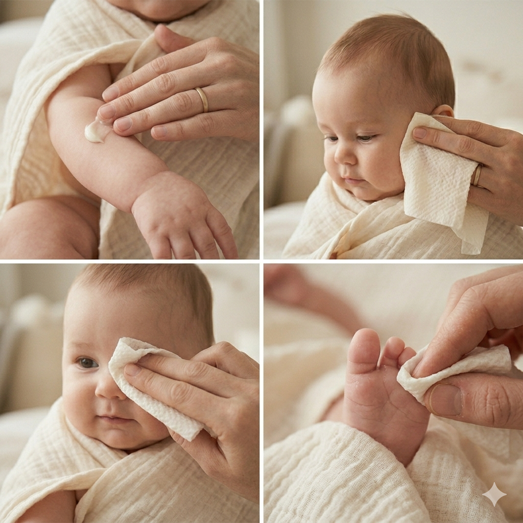Thick Baby Wipes with High Absorbency for Easy Cleanup