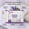  Biodegradable Aloe Hydrating Deep-Cleansing Makeup Remover Wipes