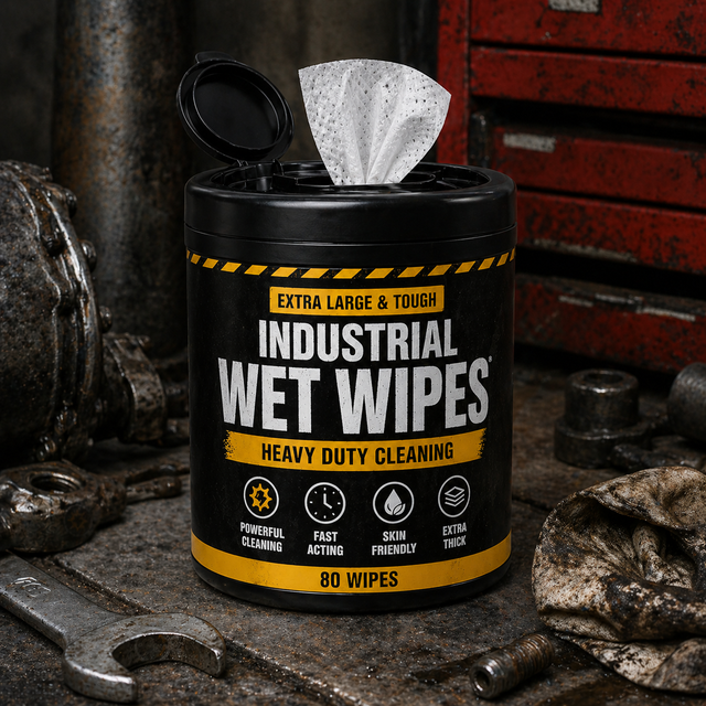 Super Absorbent Industrial Wipes for Spill Cleanup