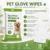 Disposable Pet Glove Wipes for Paws And Fur