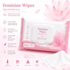 Natural Aloe Vera Hypoallergenic PH-Balanced Feminine Wipes