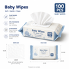 Natural Gentle Unscented Sensitive Baby Wipes