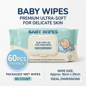 Everyday Essentials Baby Wipes for Convenient Baby Care