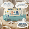 Large Baby Wipes with Cotton for Comfortable Baby Care