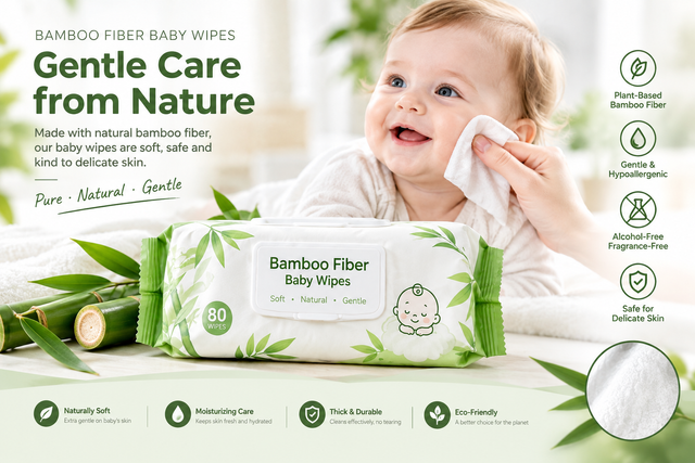 Eco-Friendly Bamboo Wipes