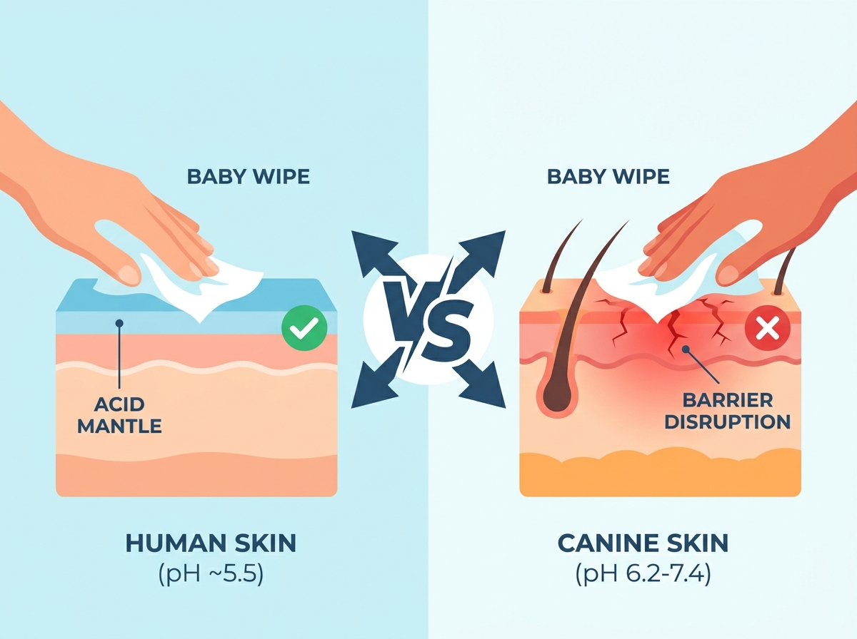 Dog wipe chemical risks