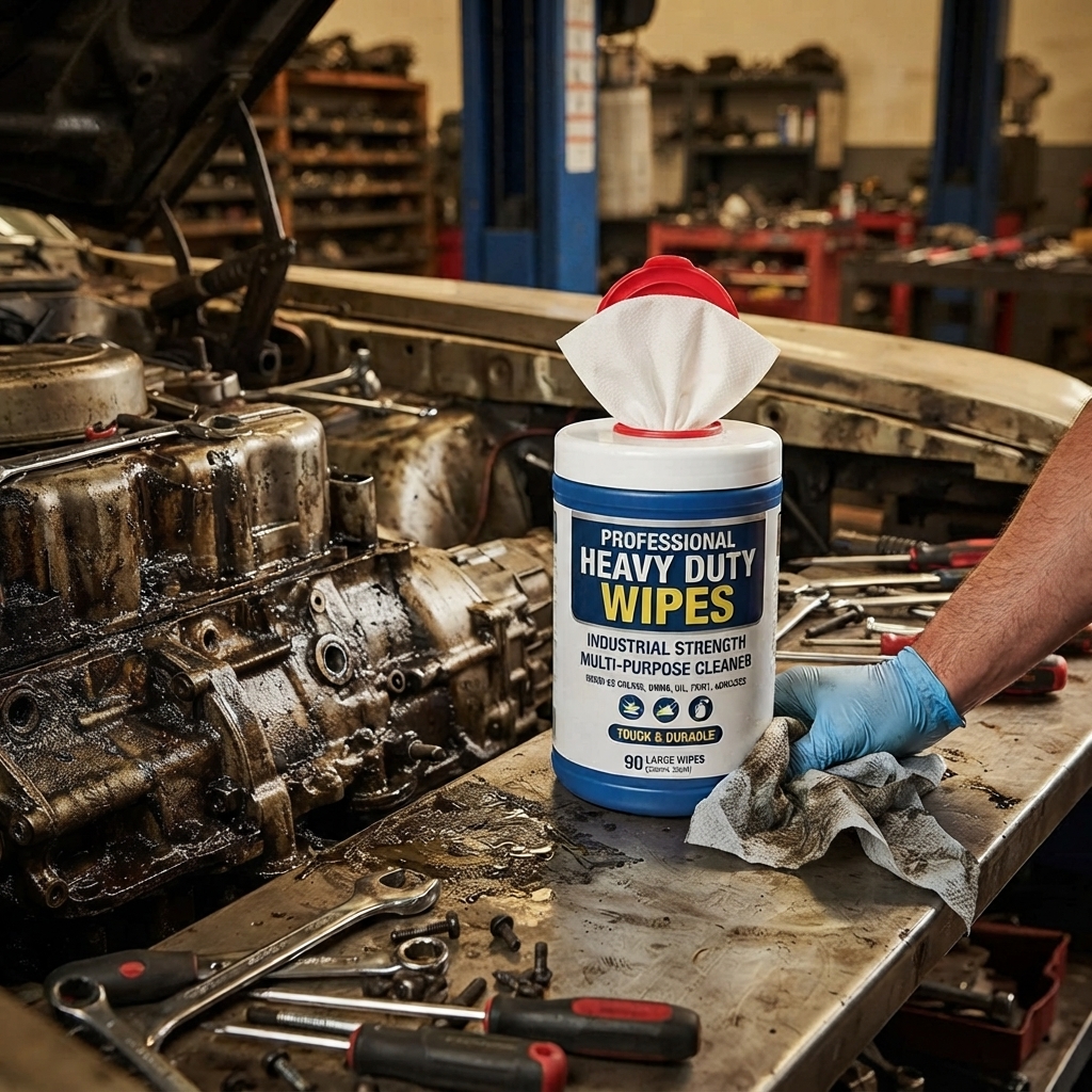 Factory Ready Industrial Wipes for Production Areas