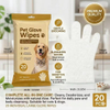 Odor Fresh Pet Glove Wipes for Busy Pet Owners