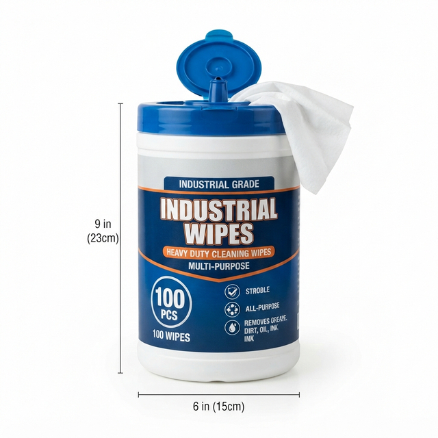 All Purpose Industrial Wipes for Tools Parts And Surfaces