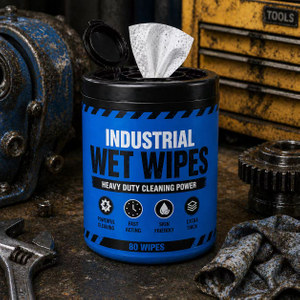Heavy Duty Industrial Wipes for Grease And Oil