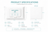 Portable Extra Thick Rinse-free Body Wipes, Custom Disposable Cleansing Wipes for Adults