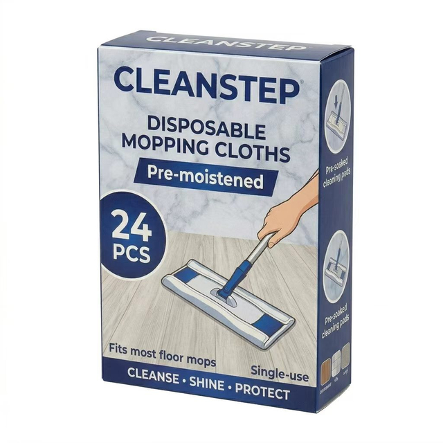 Disaposable Mopping Wipes Quick Drying Hard Floor Care