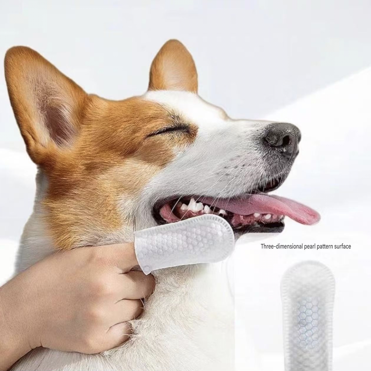 Gentle Pet Finger Wipes for Oral Care