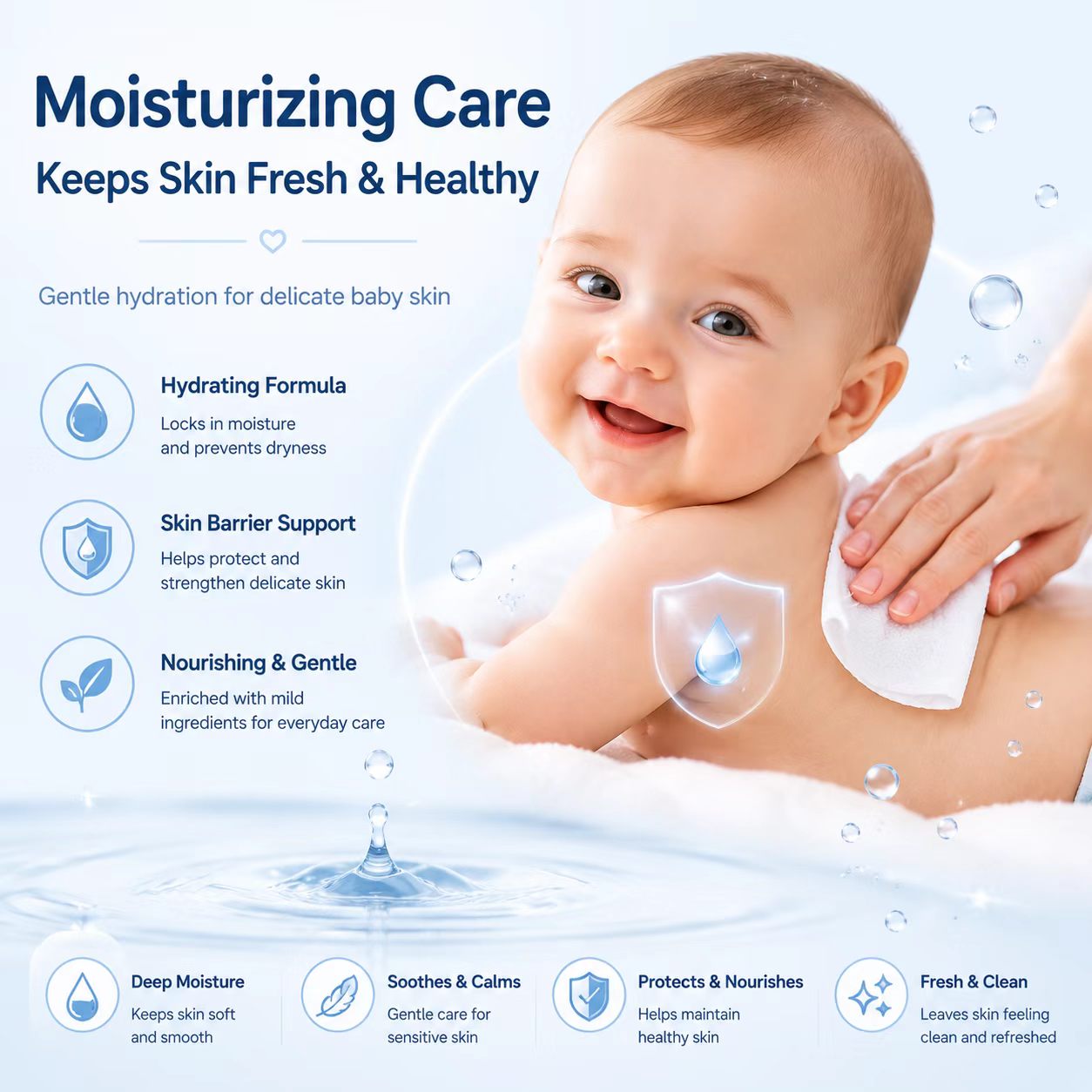 Premium Baby Wipes for Sensitive Skin