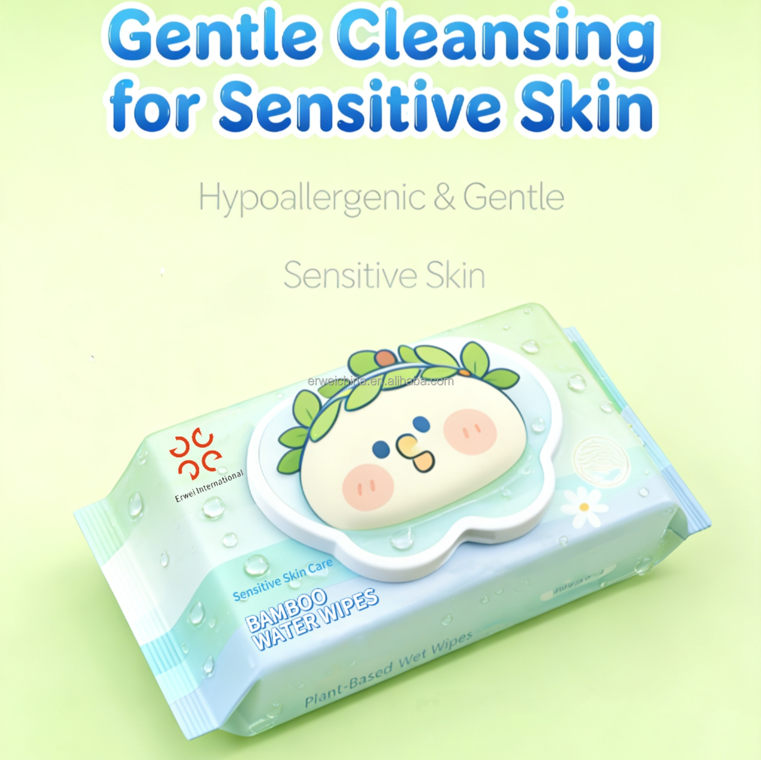 Natural Bamboo Wet Wipes