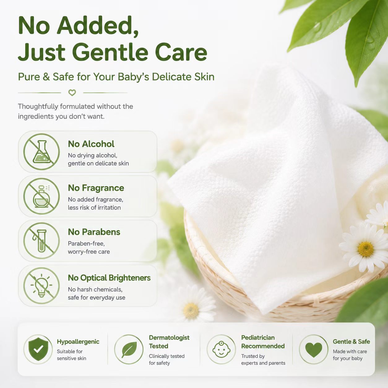 Fragrance-Free Baby Wipes