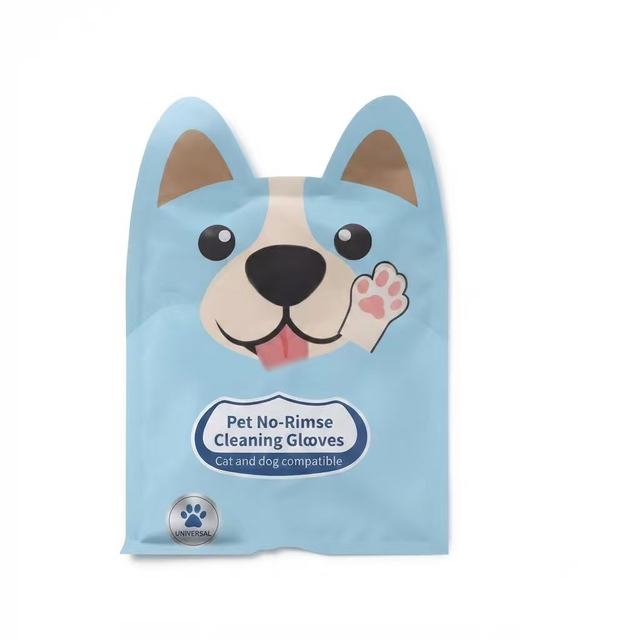 Cotton Soft Pet Glove Wipes for Gentle Touch