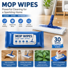 Disposable Scented Non-Woven Wet Mop ClothCleaning Pads for Hardwood Vinyl Tile Floors