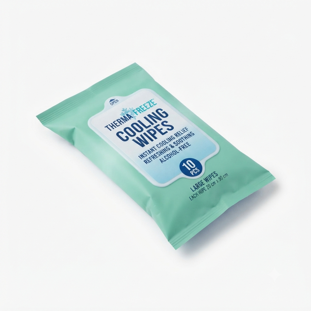  Post-Workout Chill Cooling Refreshing Body Wipes