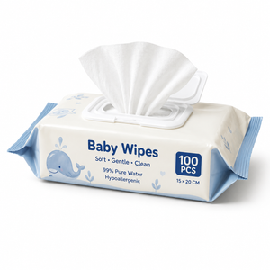 Natural Gentle Unscented Sensitive Baby Wipes