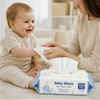 Natural Gentle Unscented Sensitive Baby Wipes